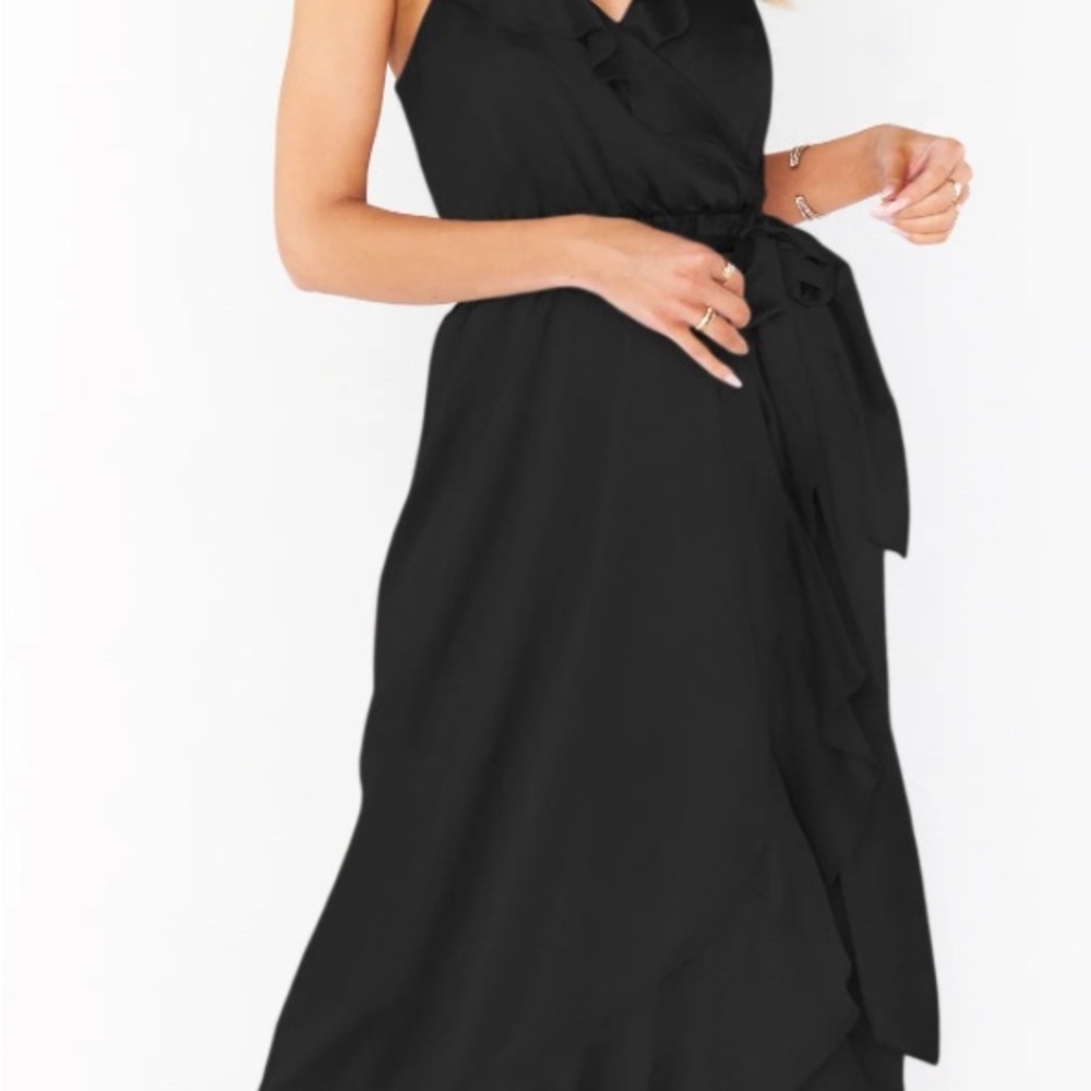 Samantha Ruffle Wrap Dress - Picture 3 of 5